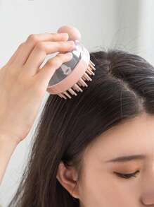 1 pieza Cepillo de masaje creativo para champú, cepillo para el cabello, peine, herramientas para el cabello, productos y accesorios para el cabello para peluquería, salón de belleza, artículos esenciales de viaje, regreso a la escuela, artículos esenciales de vacaciones, accesorios para el cabello para mujeres, cepillo para el cabello, cepillo desenredante, peine, cepillo para el cabello liso, cepillo para el cabello, cepillo para el borde del cabello, cepillos desenredantes, herramientas para el cabello, cosas para el cabello, cuidado del cabello, cepillo para cabello rizado, barbero, equipo de peluquería, artículos esenciales de viaje, peinado, peluquería, cepillo para el cabello, cepillo para el cabello liso, cepillo para el peinado, cepillo para el cabello rizado, cepillo para el borde, peine para el cabello, cepillar el cabello, juego de cepillos para el cabello, peinar el cabello, peine para rizos, cepillo desenredante, cepillo para el cabello de mujer, cabello, viaje, productos - Multicolor - Ver 5