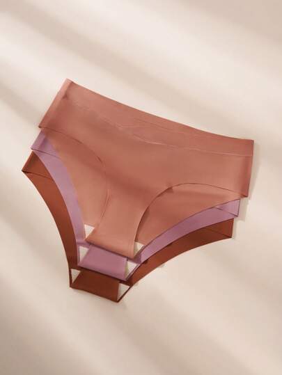 SHEIN 女士舒适纯色针织面料多色孕妇内裤，略有弹性