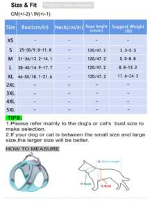 1入組透氣寵物背帶和1入組寵物牽引繩適用於狗狗適用於戶外 - 薄荷綠 - 查看 4