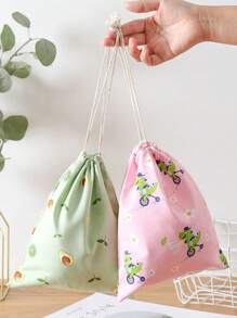 1 túi đựng quần áo bằng polyester, túi rút họa tiết quả bơ hoạt hình dùng để đựng đồ trang trí gia đình và du lịch, trang trí lễ hội, trang trí phòng, trang trí nhà cửa, trang trí phòng ngủ, phòng ngủ, đồ tổ chức, đồ lưu trữ tại nhà, cho áo phông trắng nữ, quần đen nữ, quần áo mùa đông cho nữ, váy, quần áo mùa đông cho nữ, váy phụ nữ thanh lịch, áo sơ mi trắng cho nữ, tay dài, bộ đồ liền thân màu trắng cho nữ, váy mùa xuân cho nữ, trang phục mùa xuân cho nữ, mùa xuân, quần áo mùa xuân, tối giản, đồ lưu trữ áo mùa hè - Nhiều màu - Xem 4