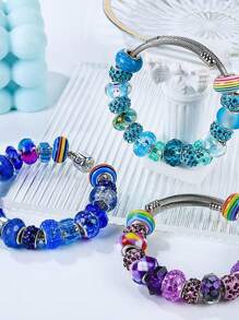 1pack 50 G Exquisite Colorful Rhinestone Beads For DIY Necklace Bracelet Jewelry Making