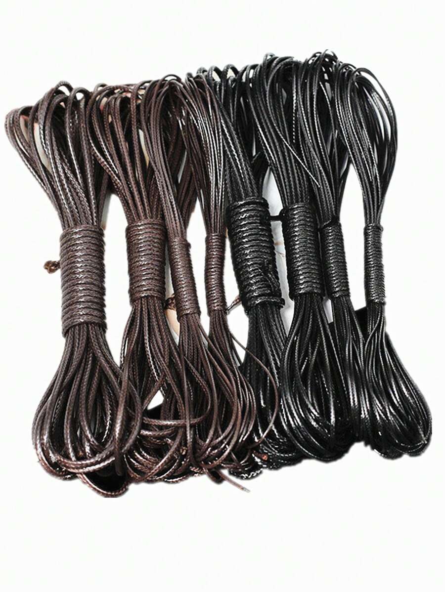 1入組時尚極簡風格DIY線適合女士DIY首飾製作 - 黑色 - 查看 1