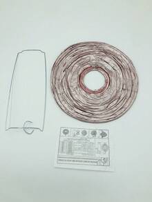 2 piezas Decoración Lampara de papel - Oro rosa - Ver 2