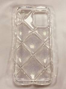Iphone 16 Diamond Grid Sparkle Case Compatible With Apple Iphone 13 Pro Max, 13 Pro, 13, 12 Pro Max, 12 Pro, 12, 11 Pro, Xs, X, Ins Style, Anti-Dropping, 3d Design
