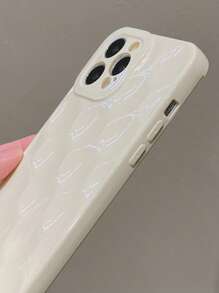 Vỏ điện thoại họa tiết - trắng - Xem 3