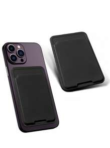 Self-adhesive Card Holder Bag - Black - View 2