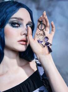 Corpse Bride | ROMWE 人物墜飾鑰匙圈 - 彩色 - 查看 1