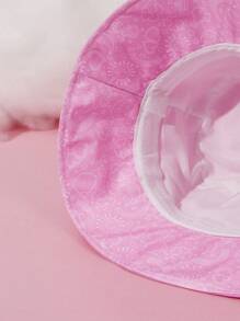 SHEIN X Care Bears 卡通和愛心圖案漁夫帽 - 彩色 - 查看 5