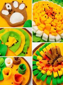 1pc Bone Design Pet Sniff Pad cho chó để huấn luyện - Nhiều màu - Xem 6