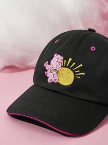 SHEIN X Care Bears Cartoon Embroidered Baseball Cap - Multicolor - View 7