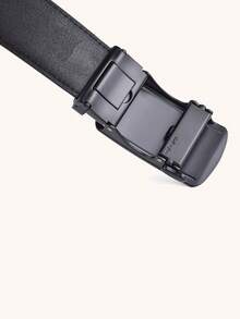 Men Automatic Buckle Belt - Black - View 3