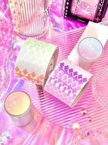 1 cuộn Băng Keo Dán Mặt Nạ Toàn Phương Họa Tiết Hình Học, Đơn Giản Đa Năng Băng Washi Cho Thủ Công DIY, Tay Tài Khoản, Trang Trí - Nhiều màu - Xem 10