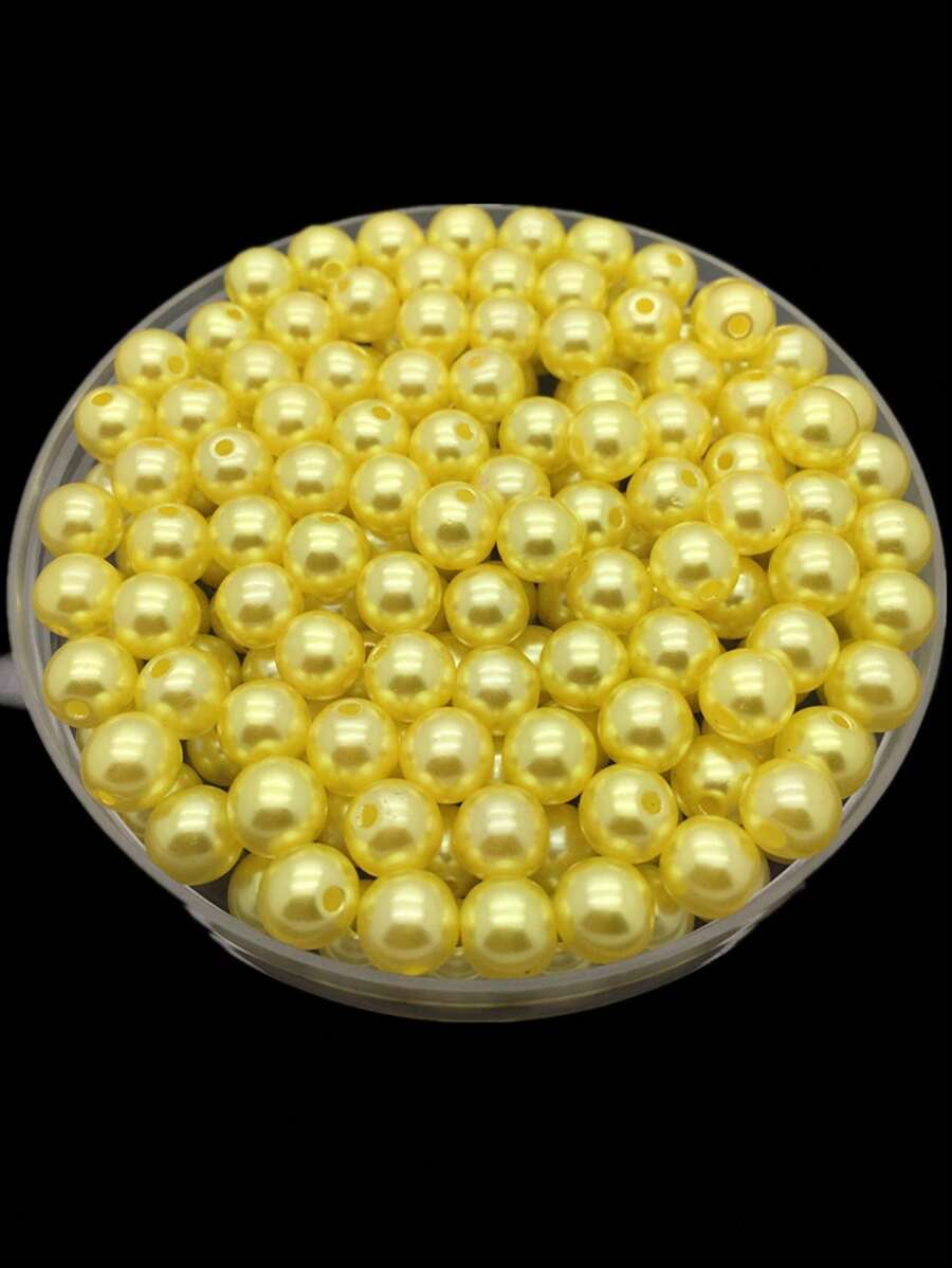 1入組釘珠DIY首飾配件 - 黃色 - 查看 1