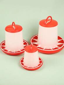 1pc Automatic Chicken Feeder For Farm Animal For Food Feeding - Multicolor - View 3