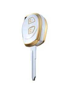 Car Key Case Compatible With Suzuki - White - View 3