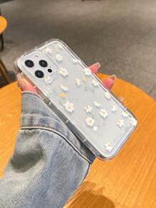 花朵圖案防摔手機殼 - 彩色 - 查看 4