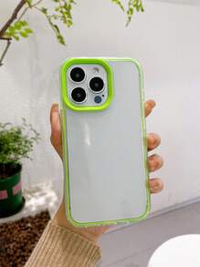 三合一高透明 TPU 保护手机壳，防摔、防汗、防指纹、防刮、防褪色，兼容 iPhone - 綠色 - 查看 4