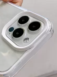 High Transparent 3-In-1 TPU Phone Case, Anti-Drop, Anti-Sweat, Anti-Fingerprint, Wear-Resistant, Fade-Resistant, Compatible With Iphone