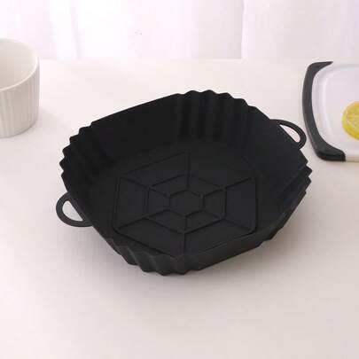1 pièce Doublure de friteuse à air en silicone, doublure de friteuse à air de cuisine, papier de friteuse à air, friteuse à air