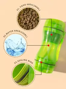 1入組便攜寵物旅行水瓶適用於狗狗和貓適用於戶外