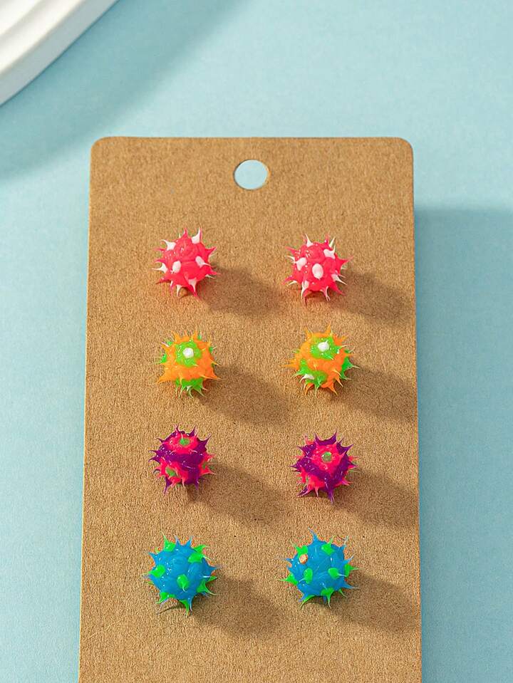 Aggregate more than 165 rubber spike stud earrings latest esthdonghoadian