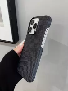 Ốp lưng điện thoại silicon chống rơi bằng sợi carbon Apple tương thích với iPhone15/15Plus/15Pro/15Promax - Nhiều màu - Xem 4