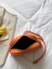 時尚衍縫斜肩包單肩包適合女士鏈條帶設計師女士們手提包和錢包