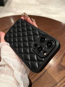 Ốp lưng điện thoại bằng da trong suốt hình trái tim Apple tương thích với iPhone 16 Pro Max/16 Pro/16/16 Plus/15/15 Pro/15 Pro Max/15 Plus/11/12/13/14 Pro Max/XS/XR/11 Pro/11 Pro Max/12 Pro/12 Pro Max/13 Pro/13 Pro Max/7 Plus/14 Pro/14 Pro Max/14 Plus/7 Plus/8 Plus/8/SE2, Thiết kế sáng tạo đơn giản dành cho nữ, chống nước, chống sốc, chống rơi, chống trầy xước - màu đen - Xem 5