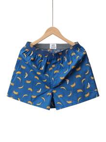 3入組水果印花舒適親膚男士休閑短褲 - 彩色 - 查看 5