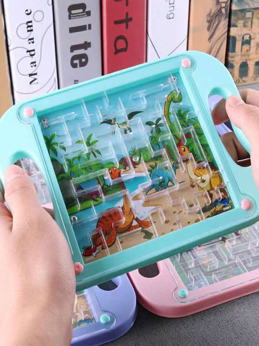 1pc Maze Design Puzzle Toy With Random Inner Picture