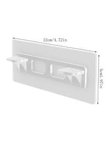 4 giá đỡ kệ dính rõ ràng - Trong sáng - Xem 2