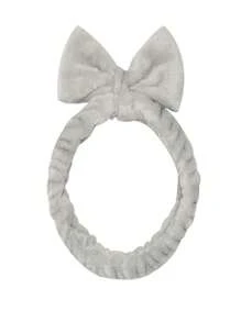 1 băng đô trang trí nơ nữ dễ thương, cho cuộc sống hàng ngày - Xám - Xem 4