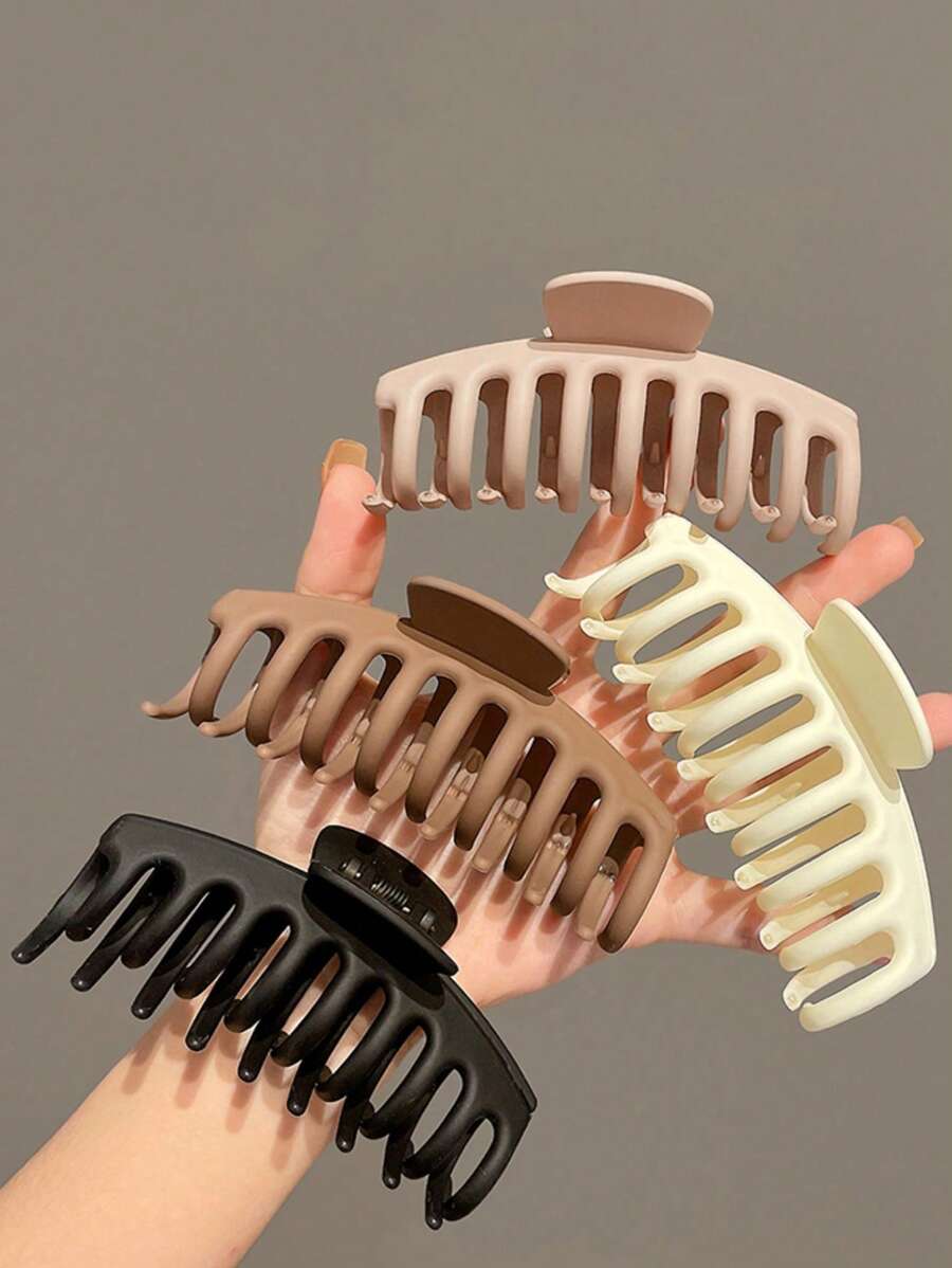 4 cái vuốt tóc tối giản - Nhiều màu - Xem 1