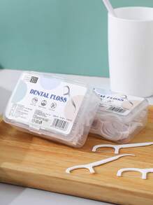 1 caja Palillo de dientes dental - Blanco - Ver 4