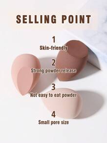 3 miếng mút trang điểm - Nhiều màu - Xem 8