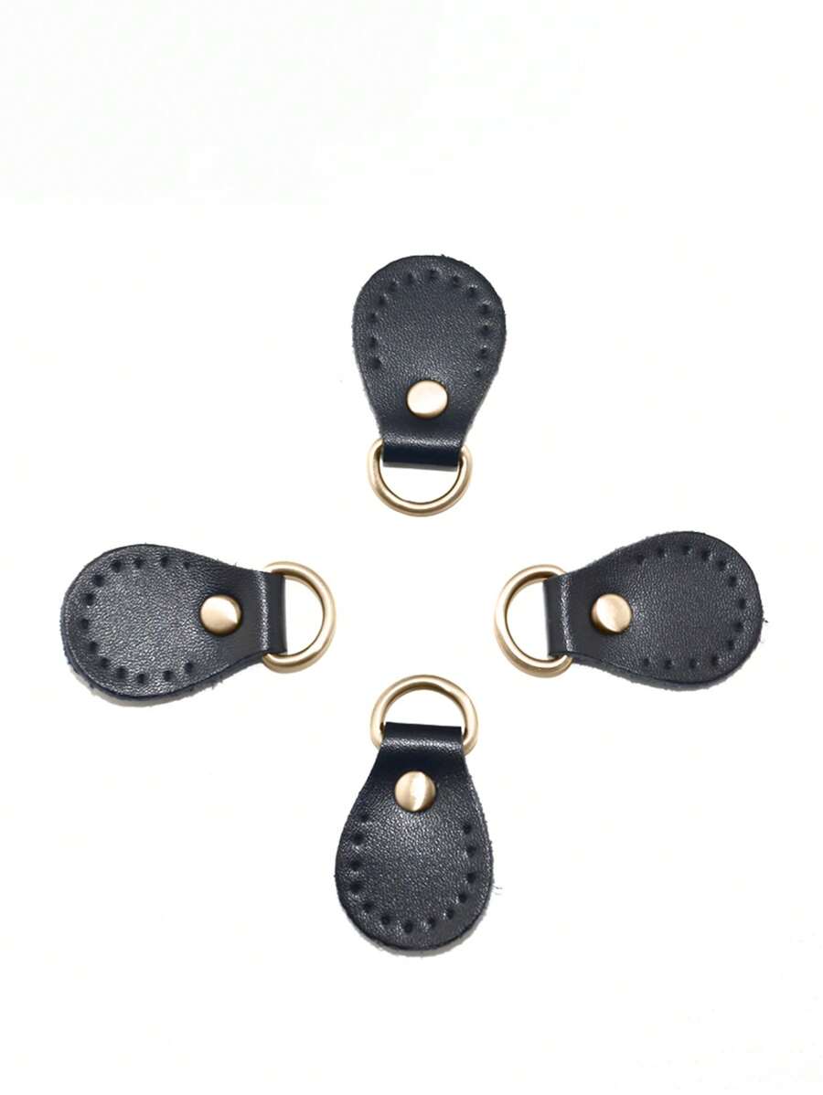 4pcs Fashion Buckle Replacement For DIY Handbag Shoulder Bag Backpack Block Lock - Gold - View 1