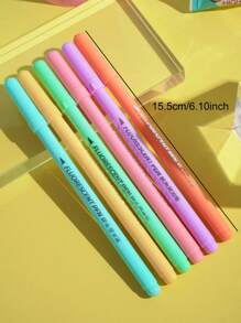 6pcs Random Color Marker - Multicolor - View 7