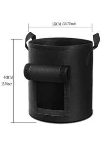 1入組植物種植袋家用花園土豆盆溫室蔬菜種植袋保濕花園立式花園袋工具