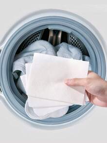 12pcs Pet Washing Machine Anti Dyeing Laundry Tablet For Dog And Cat For Clothes Cleaning - White - View 2