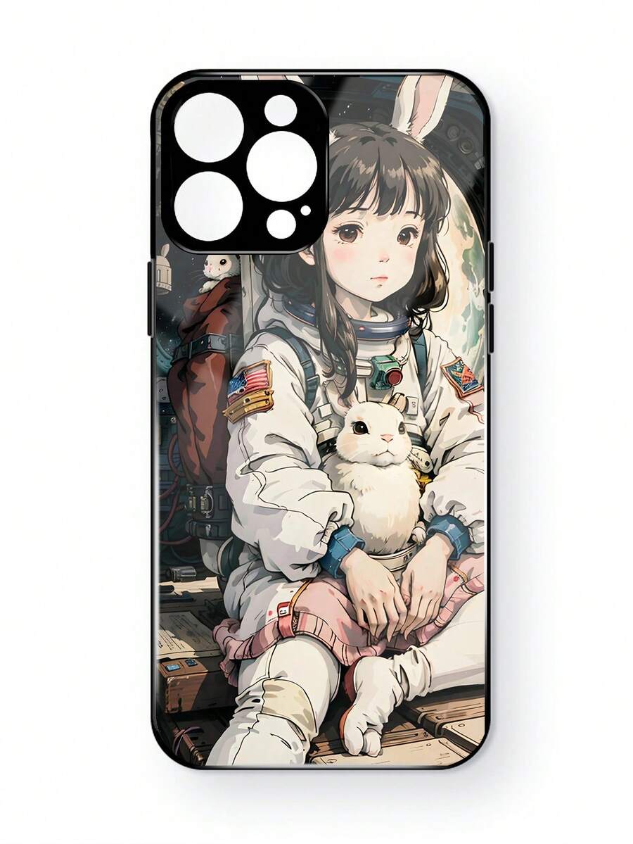 Cartoon Graphic Phone Case - Multicolor - View 1