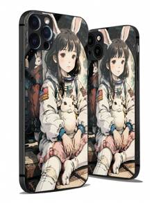 Cartoon Graphic Phone Case - Multicolor - View 5