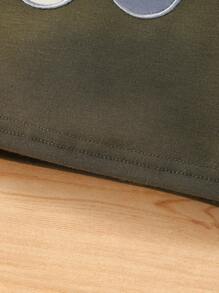 SHEIN Bộ thời trang bé trai Túi Hoạt hình Giải trí - Nhiều màu - Xem 4