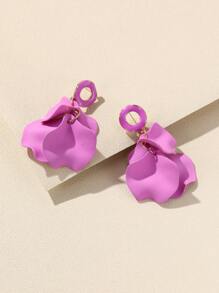 1 đôi Bông tai thả cánh hoa Boho cho phụ nữ đi nghỉ - Nhiều màu - Xem 1