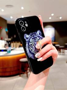 Tiger Pattern Phone Case - Multicolor - View 2