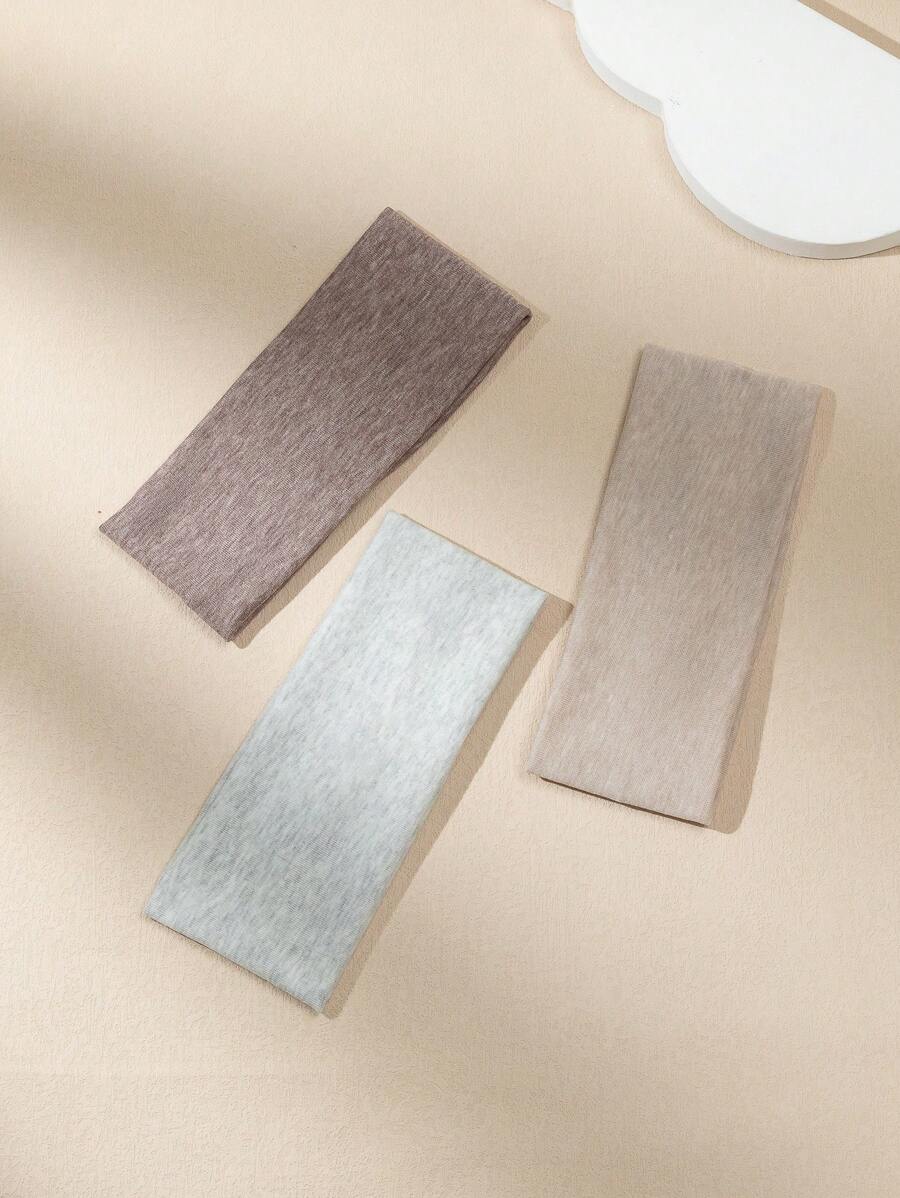 3入組瑜伽運動髮帶,適用於日常鍛煉 - 彩色 - 查看 1