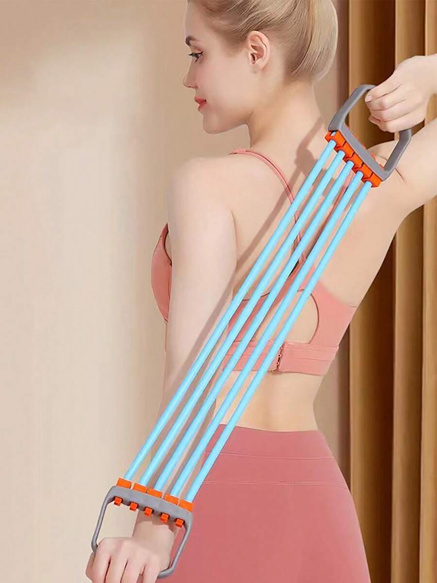 1pc Fitness Back Tensioner - Baby Blue - View 1