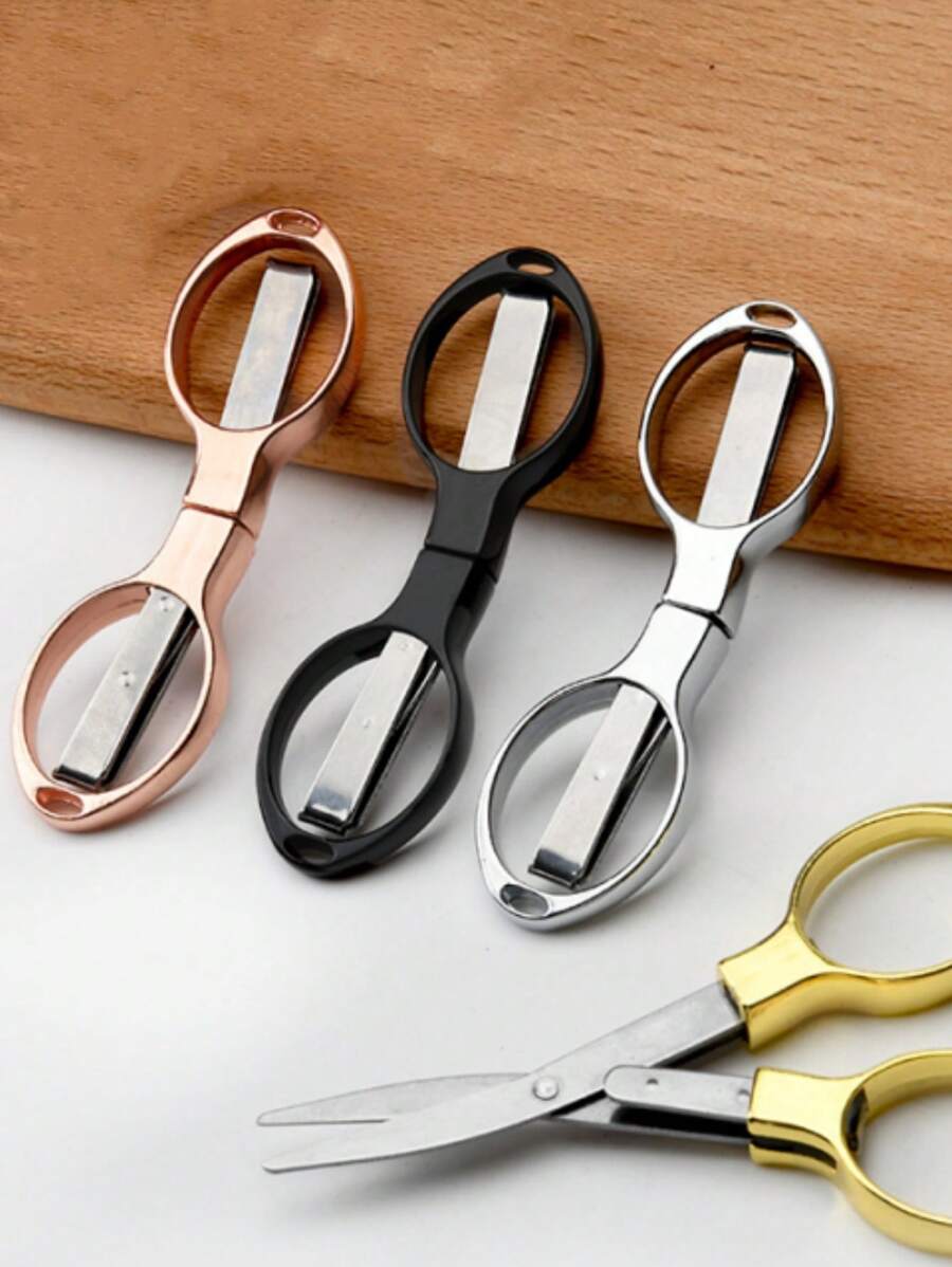 1 pieza Tijeras de color al azar - Multicolor - Ver 1