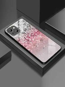 Glitter Colorblock Phone Case