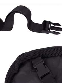 1入組寵物包後背包手提包網紗黑色舒服透氣後和耐用