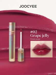 JOOCYEE 防水防脫落水潤唇蜜#02 葡萄果凍色，持久保濕，瞬間豐唇，不黏膩配方，高光澤飾面 - 02 Grape Jelly - 查看 4